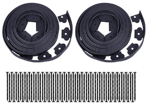 YANEYRIE garden edging 60ft kit for neat lawn borders and simplified DIY landscaping.
