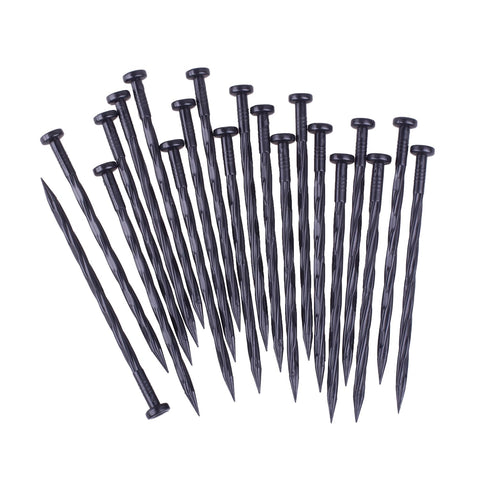 YANEYRIE spiral anchoring spikes 8 inch secure landscape edges with reliable grip.