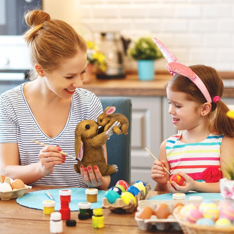 Yanflerent bunny gift for mom, perfect for Easter and Mother's Day