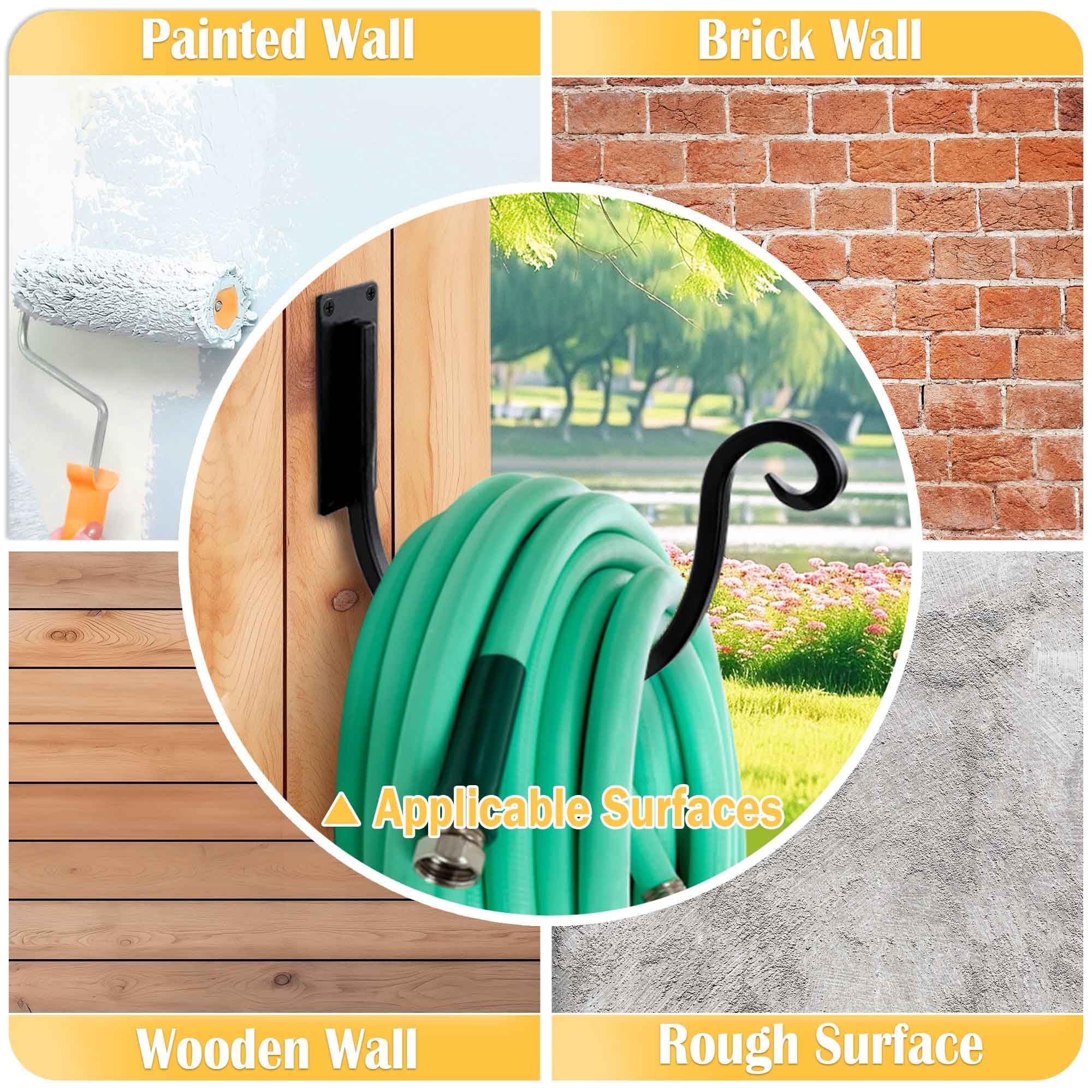Yangshuo screws included support quick, secure mounting.