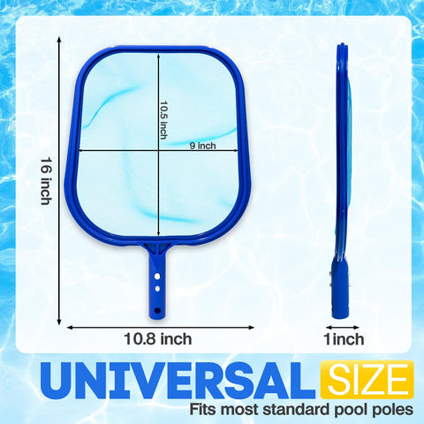 YANLIFY flat-net 16x10.8 inches covers a wide surface sweep