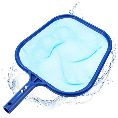 YANLIFY pool skimmer net with heavy frame captures leaves efficiently for quick cleaning
