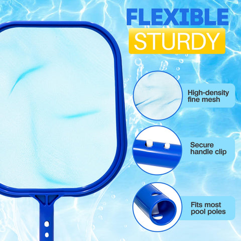 YANLIFY universal compatibility fits most standard pool poles for convenience