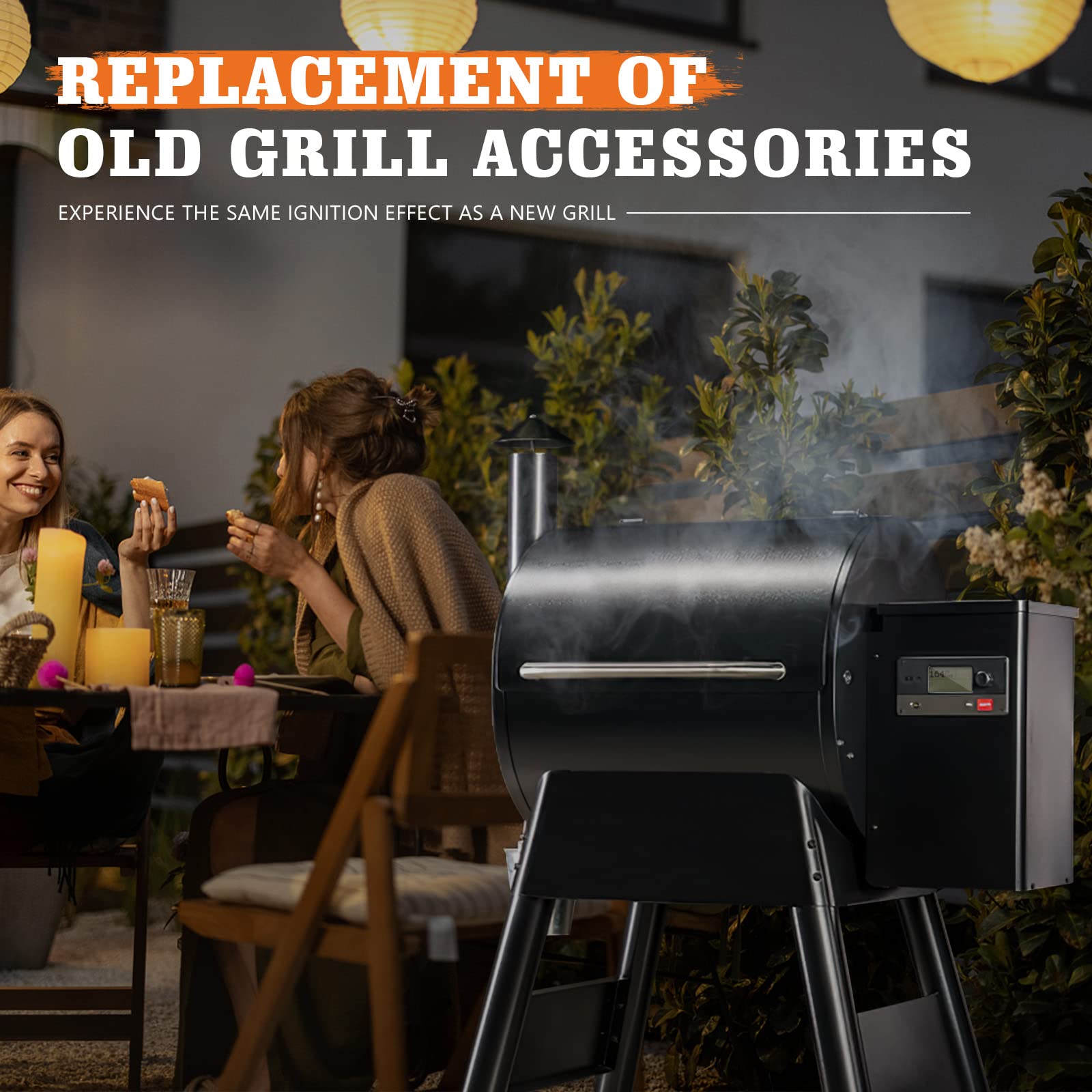 YAOAWE compatibility chart for Traeger, Pit Boss, Camp Chef grills