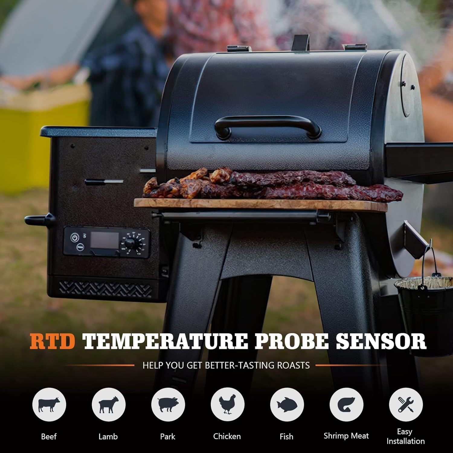 YAOAWE environment temperature monitor aids smoke control
