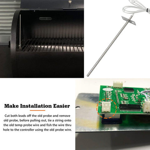 YAOAWE screw and nut included for secure mounting