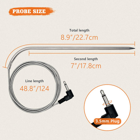 YAOAWE probe grommet provides a snug seal for safer probe use.
