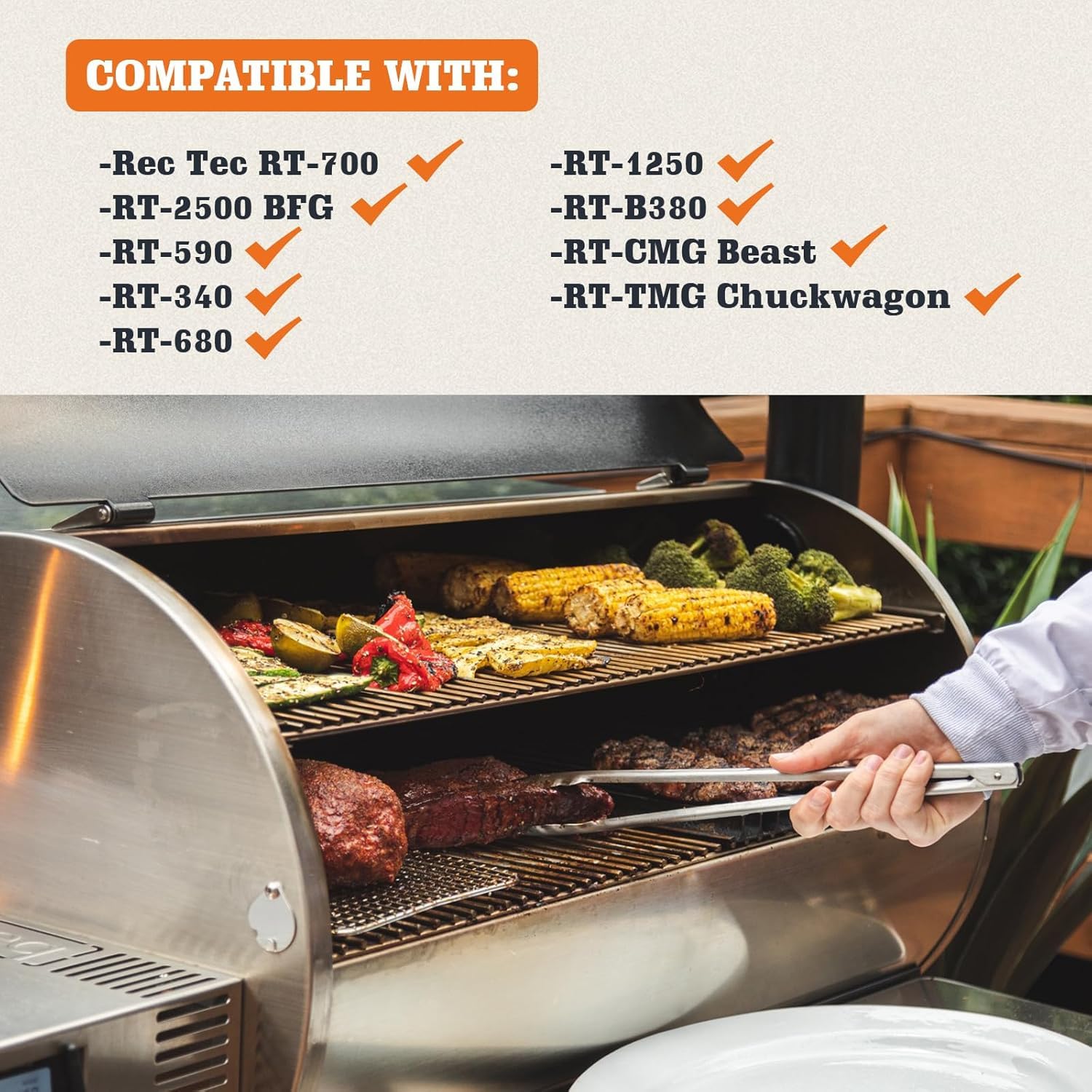 YAOAWE probe holder clip secures the probe during cooking for easy access