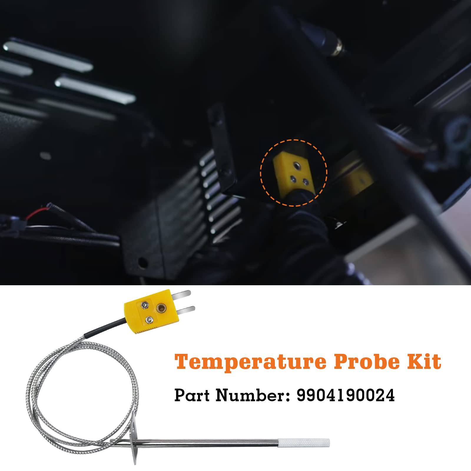 Protective cover protects the probe when not in use