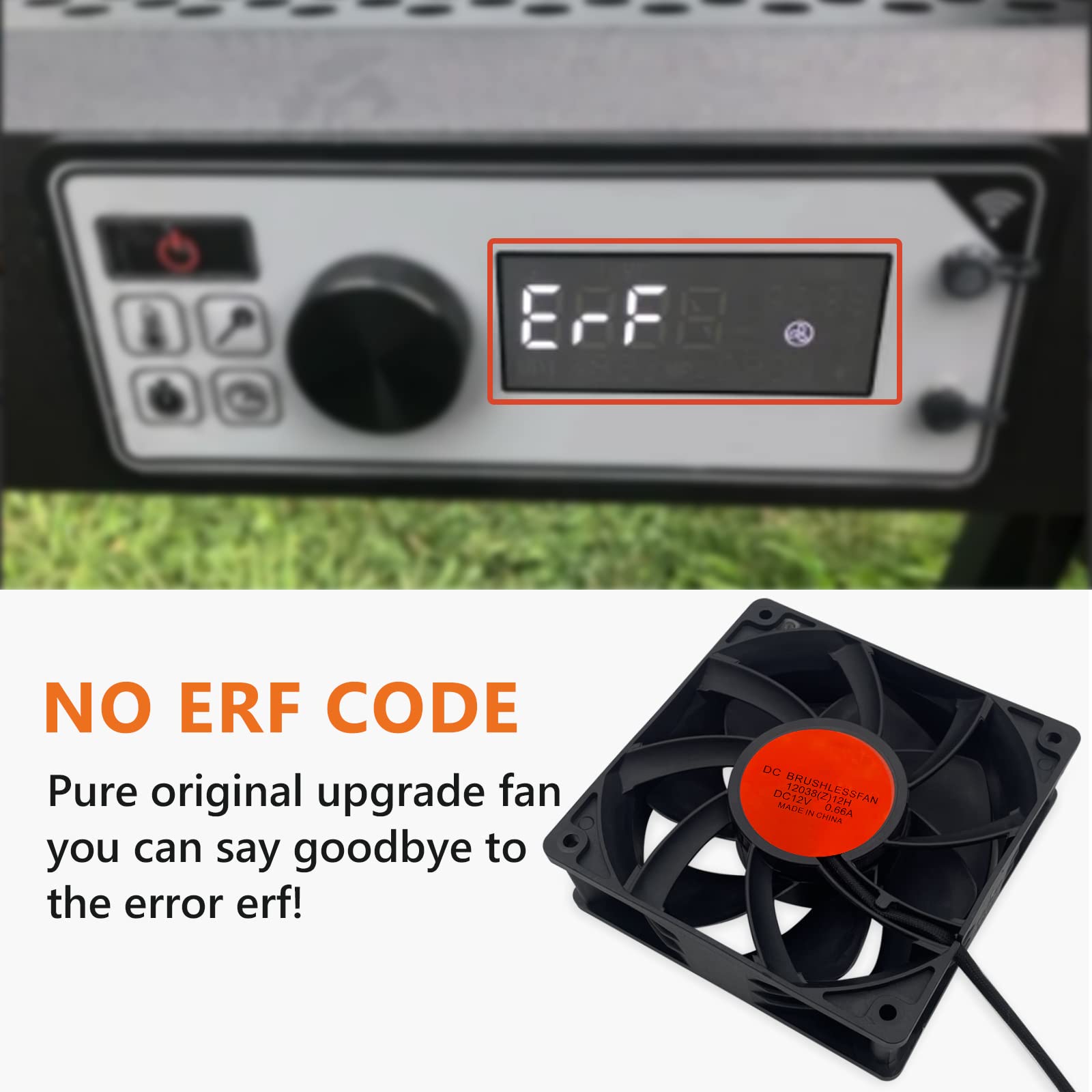 YAOAWE turbo fan 3800rpm label emphasizes high RPM performance.