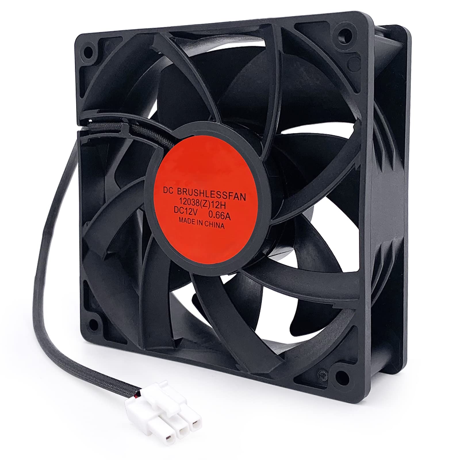 YAOAWE upgraded precision control fan 120mm in action boosting airflow for Char-Griller 980.