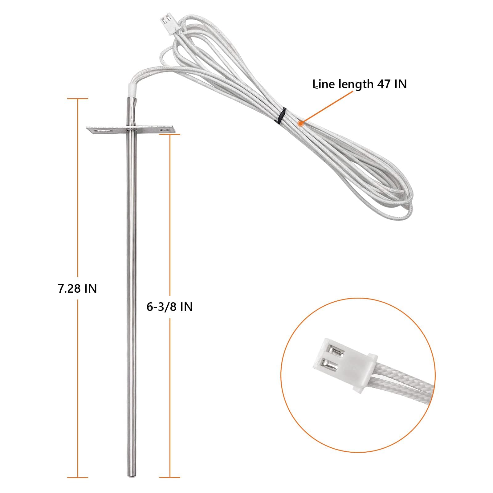 YAOAWE 47 inch heat woven wires deliver reliable signal