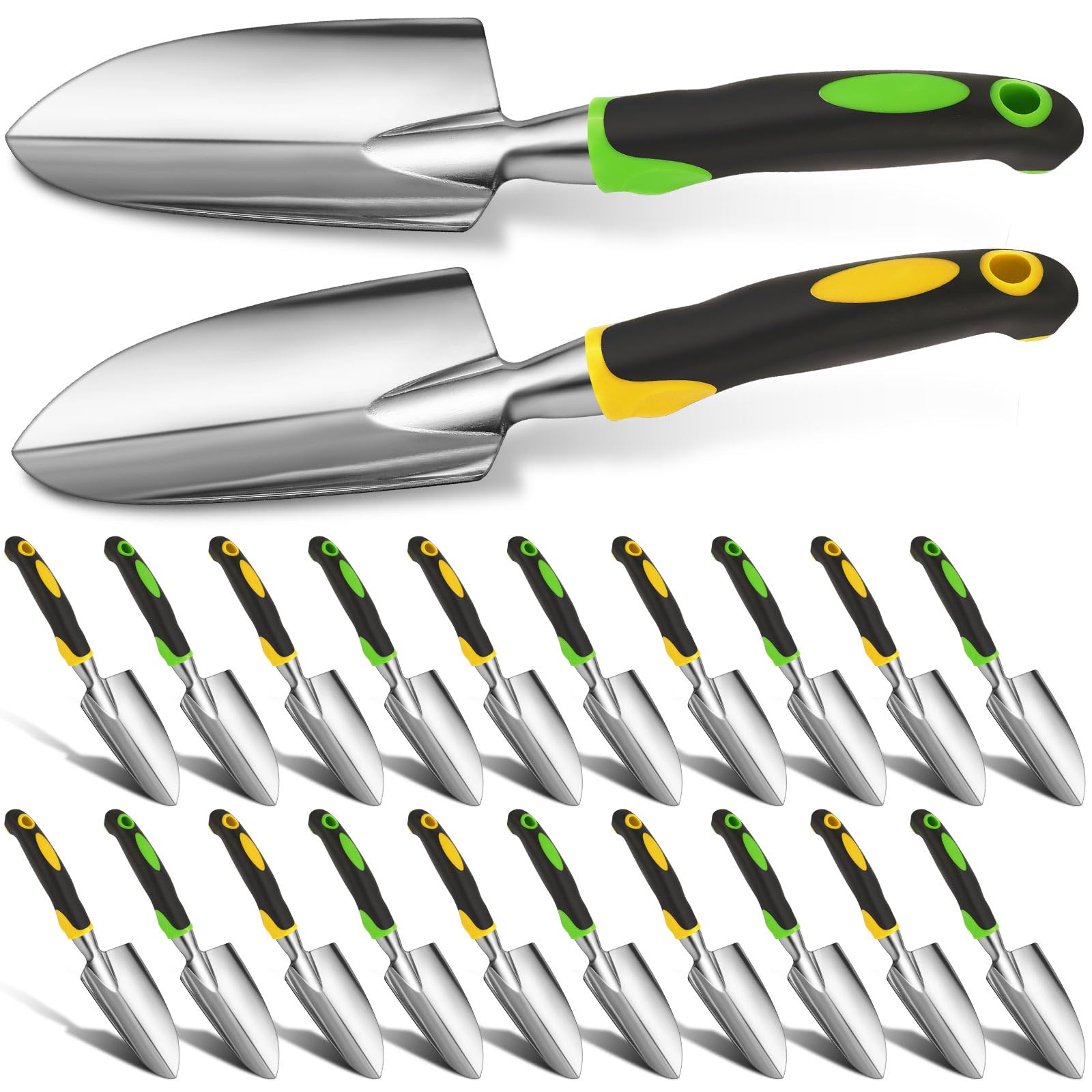 Yaocom garden shovel with aluminum alloy design for sturdy lawn digging