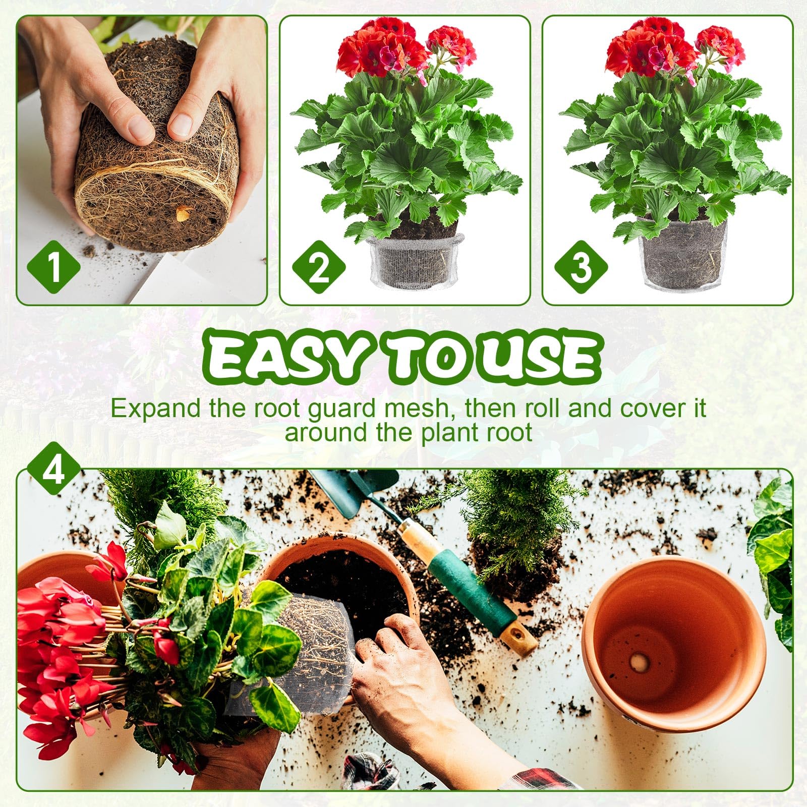 Yaocom protects trees, shrubs, and flowers from underground pests