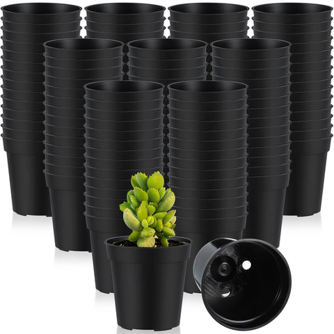 Yaomiao 2 inch mini pot with drainage holes promotes healthy seedling roots.