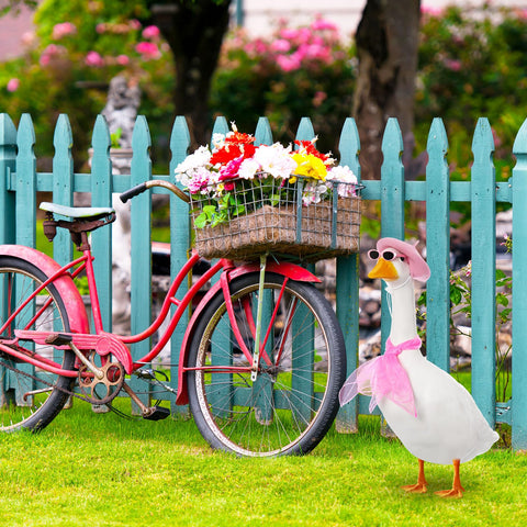 Yaomiao complete goose outfit set for 23''/17'' lawn geese.