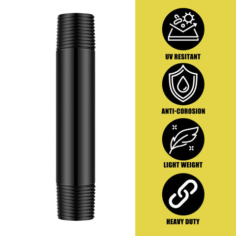 Yaomiao double male pipe thread connector enables easy extensions