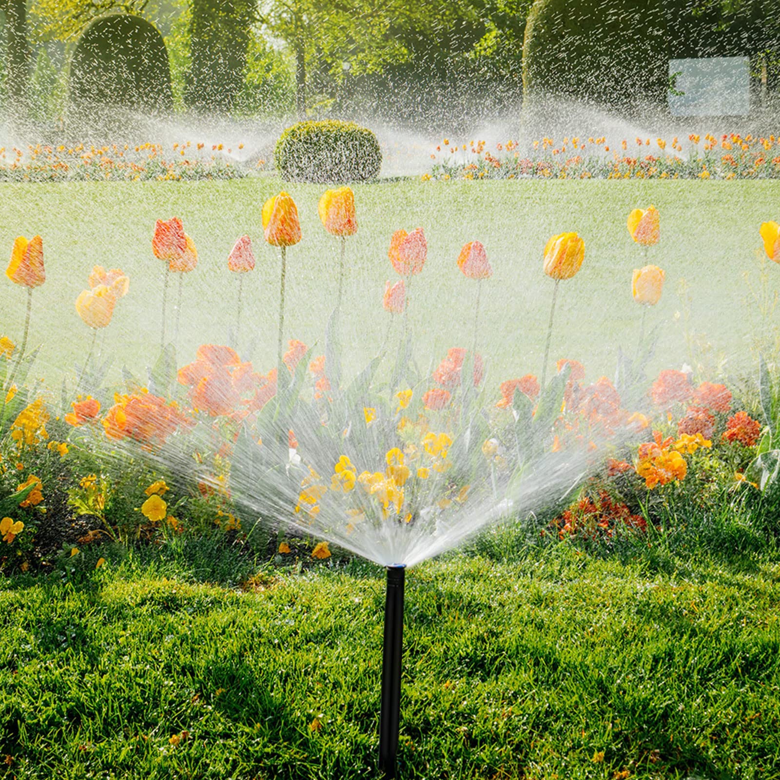Yaomiao garden irrigation adapter simplifies mounting to hoses