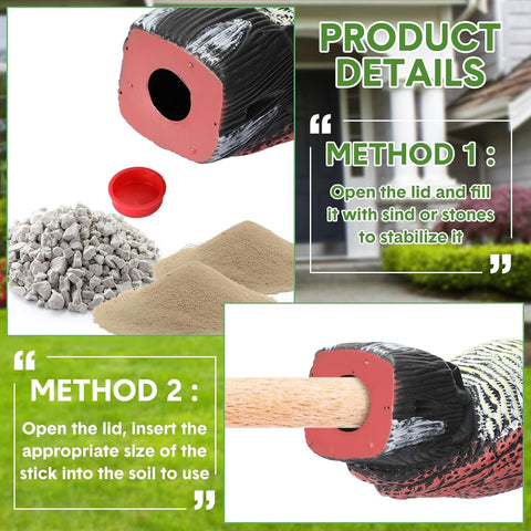 Eco-friendly, wildlife-friendly bird deterrent by YAOSAN