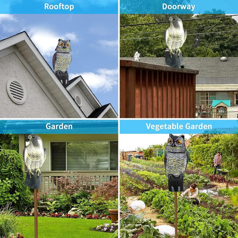 No-battery required YAOSAN deterrent functioning in outdoor space