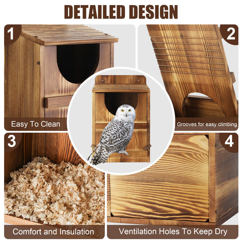Yaoyiizy Wood Shavings Included cushion nestlings and aid quick setup