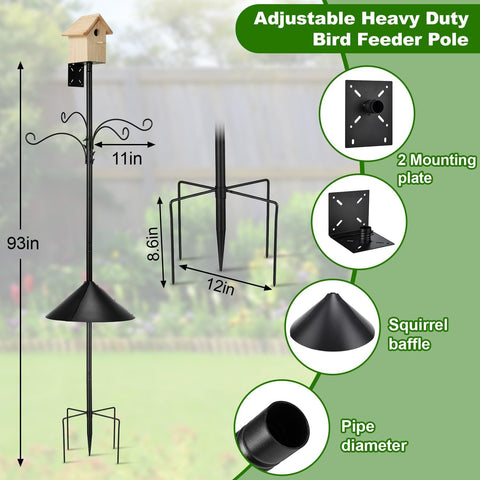Durable YaPaPa 1 inch thick pole resisting weather and wear