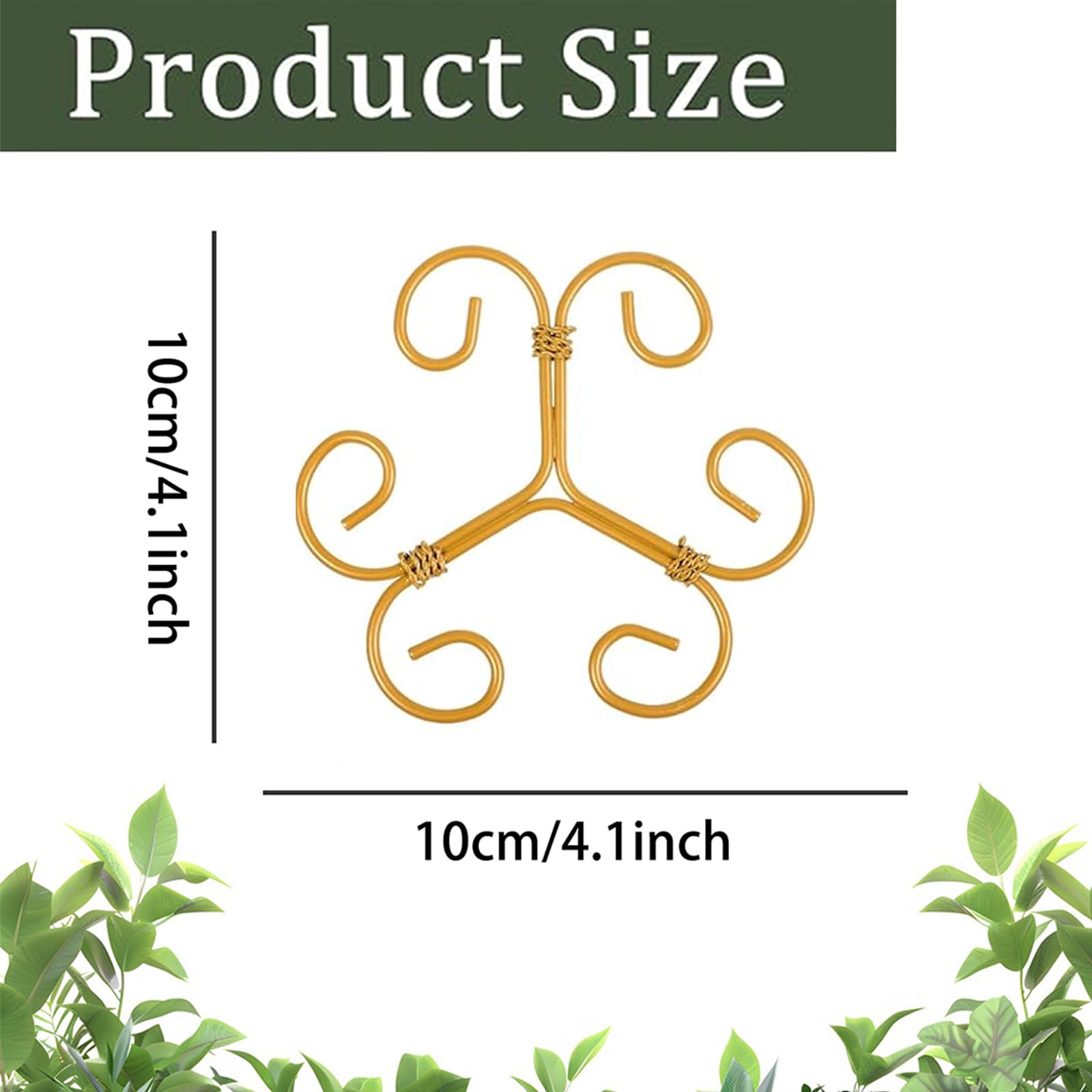 YAPPROMO indoor-outdoor plant stake suitable for assorted houseplants.