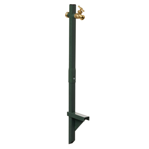 Yard Butler hose bib extender assembly demonstrates easy setup and elevated water access.