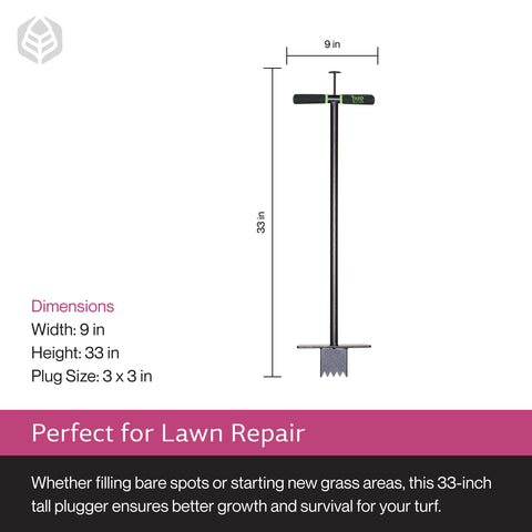 Yard Butler cushioned handles reduce hand strain during extended planting sessions.