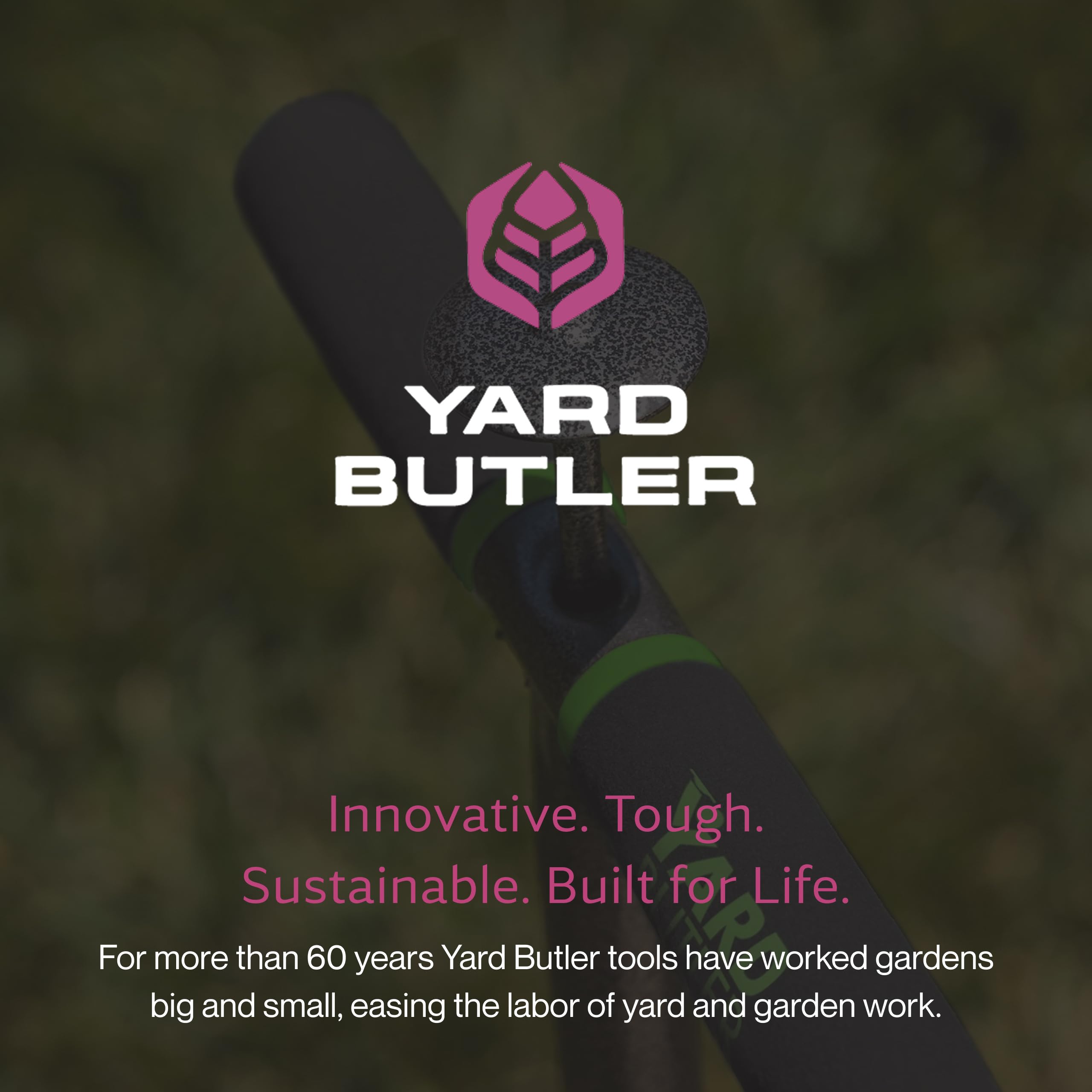 Yard Butler sod plugger works with multiple grasses like Zoysia Bermuda St. Augustine.