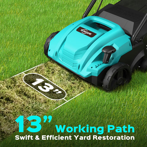 YARDCARE 8gal debris bag captures clippings for fewer interruptions