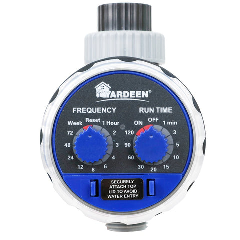 Yardeen water timer hose attachment for precise, scheduled outdoor watering.