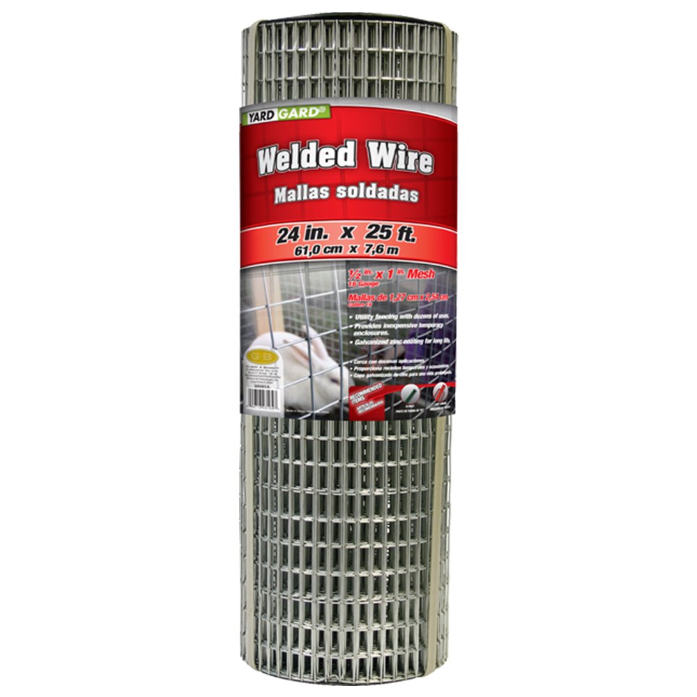 YARDGARD welded wire fence showing rugged mesh for garden protection