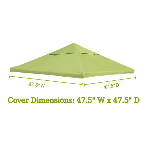 YardJoyliz outdoor kitchen canopy demonstrates sun shield for play kitchen setups