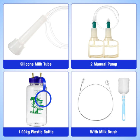 Yardwe multi-livestock milker works with cows, goats, and sheep.