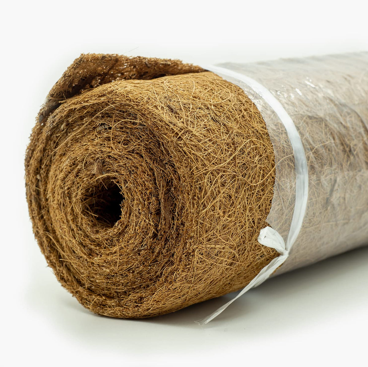 Yarrdfir coco liner roll for planters with clean edges and improved drainage.