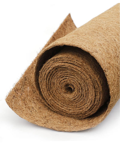 Yarrdfir coconut fiber mat 24x160 inch for planters and drainage