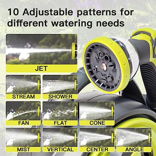 YASHINE metal 10-pattern nozzle with durable spray options