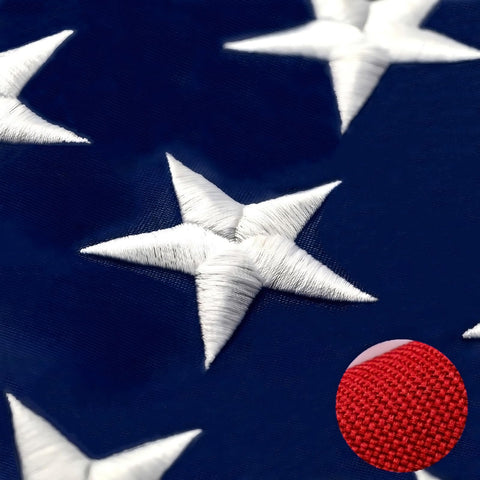 YASUN American flag outdoor 4x6 with tearproof design for long-lasting outdoor displays.