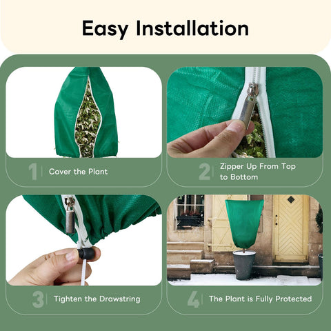 YATHO washable and reusable garden cover ready for seasonal use