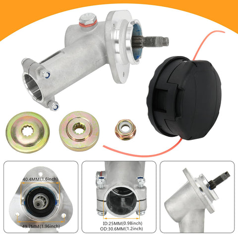 YAURILO gearbox assembly on Echo SRM-225i highlighting reliable power transfer
