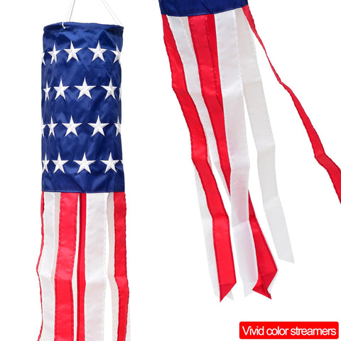 YAVOUN windsock uses a swivel clip for easy hanging anywhere outdoors.
