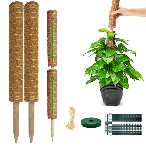 YAWAHOME moss pole 16-inch stackable supports climbing monstera
