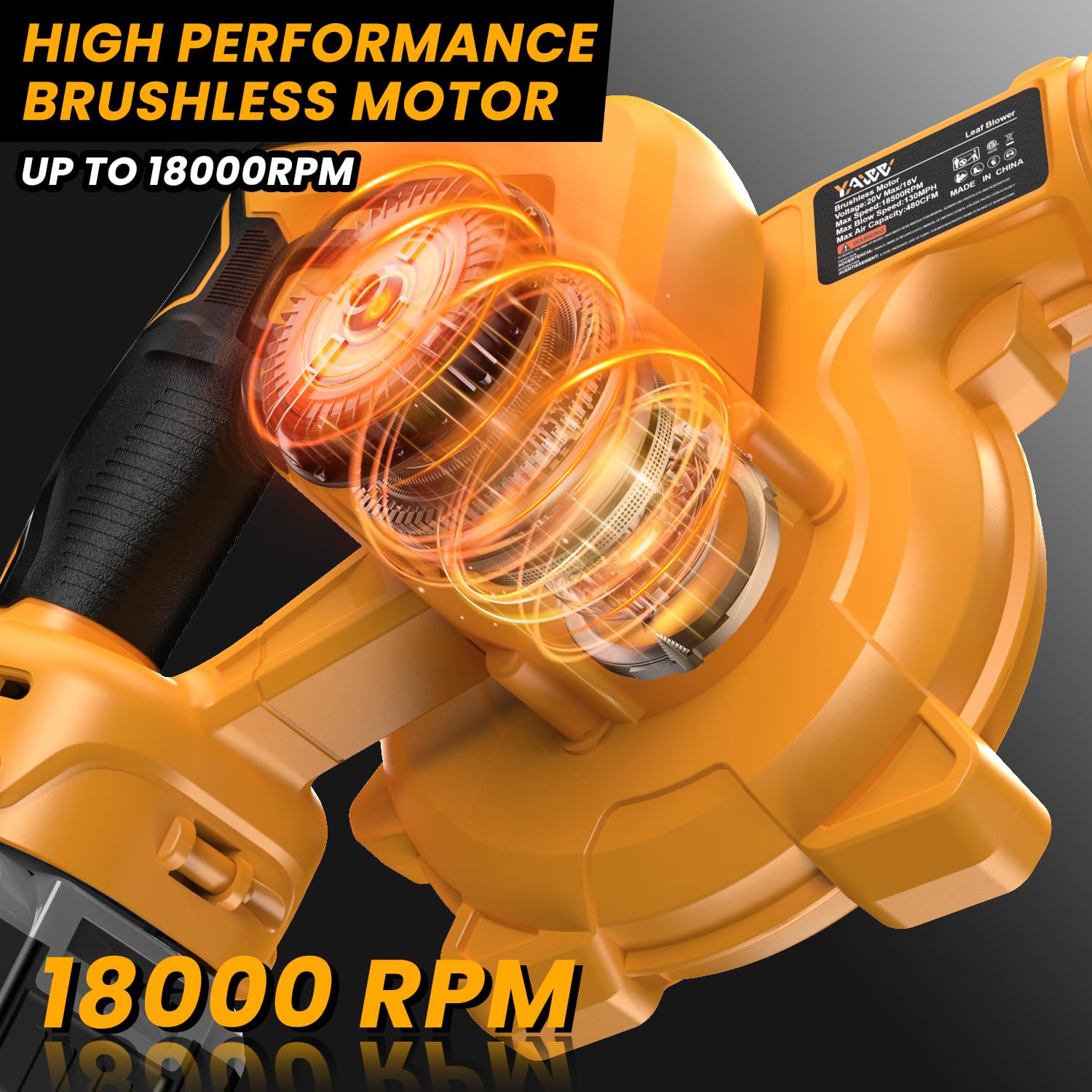 YAWV compact, lightweight design for comfortable handling during long cleanups.