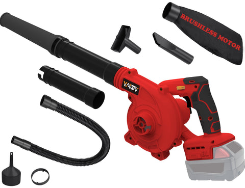 YAWV cordless blower with Milwaukee M18 compatibility for reliable power.