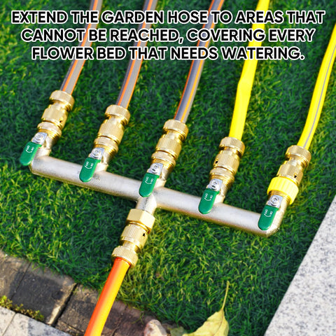 Yayamz wider spout spacing fits large hoses and attachments.