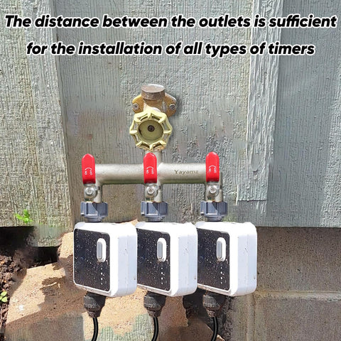 Yayamz downward vertical spout design providing stable connection.