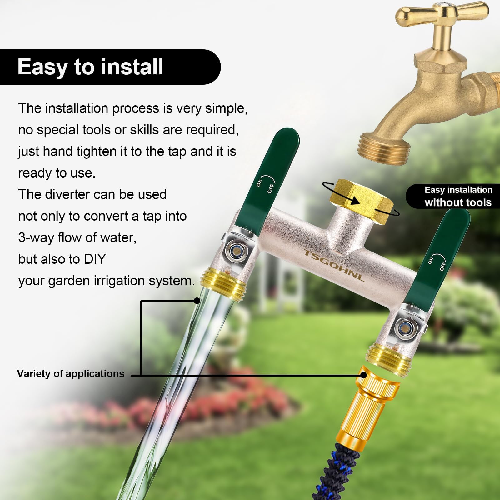 Yayamz rugged outdoor durability for gardens and patios.