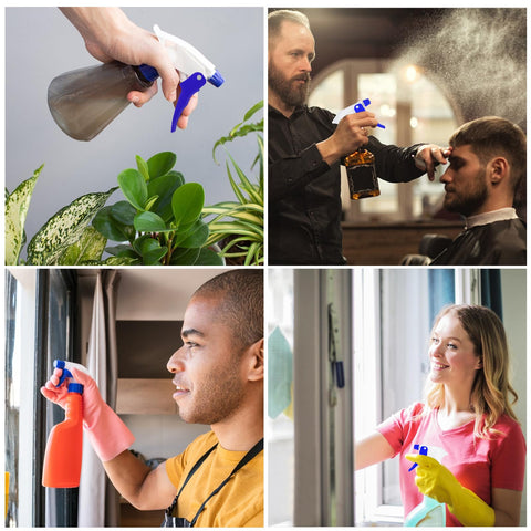 YAYODS 50-pack spray tops ideal for bulk bottle replacements at home or work.