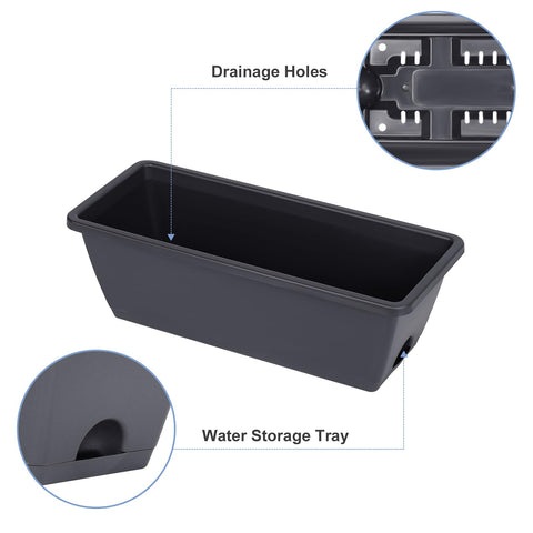 YBING removable water storage tray helps prevent drainage loss